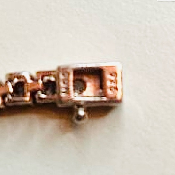 SUN Hallmarked 925 Moissanite Diamond Tennis Bracelet - Picture 4 of 7